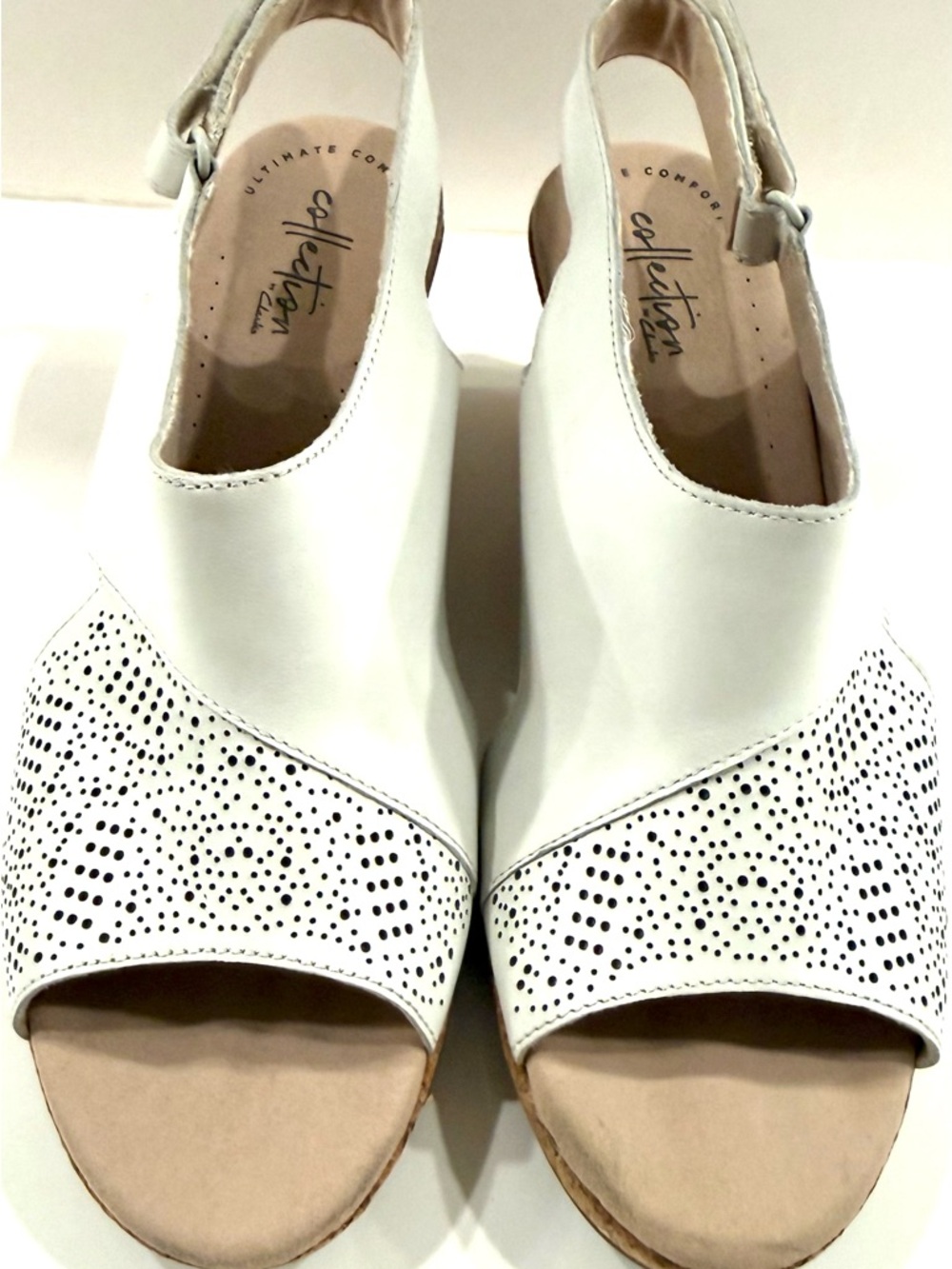 Clark’s Lafley Joy Cork Wedge Slingback Ultimate Comfort Sandal
